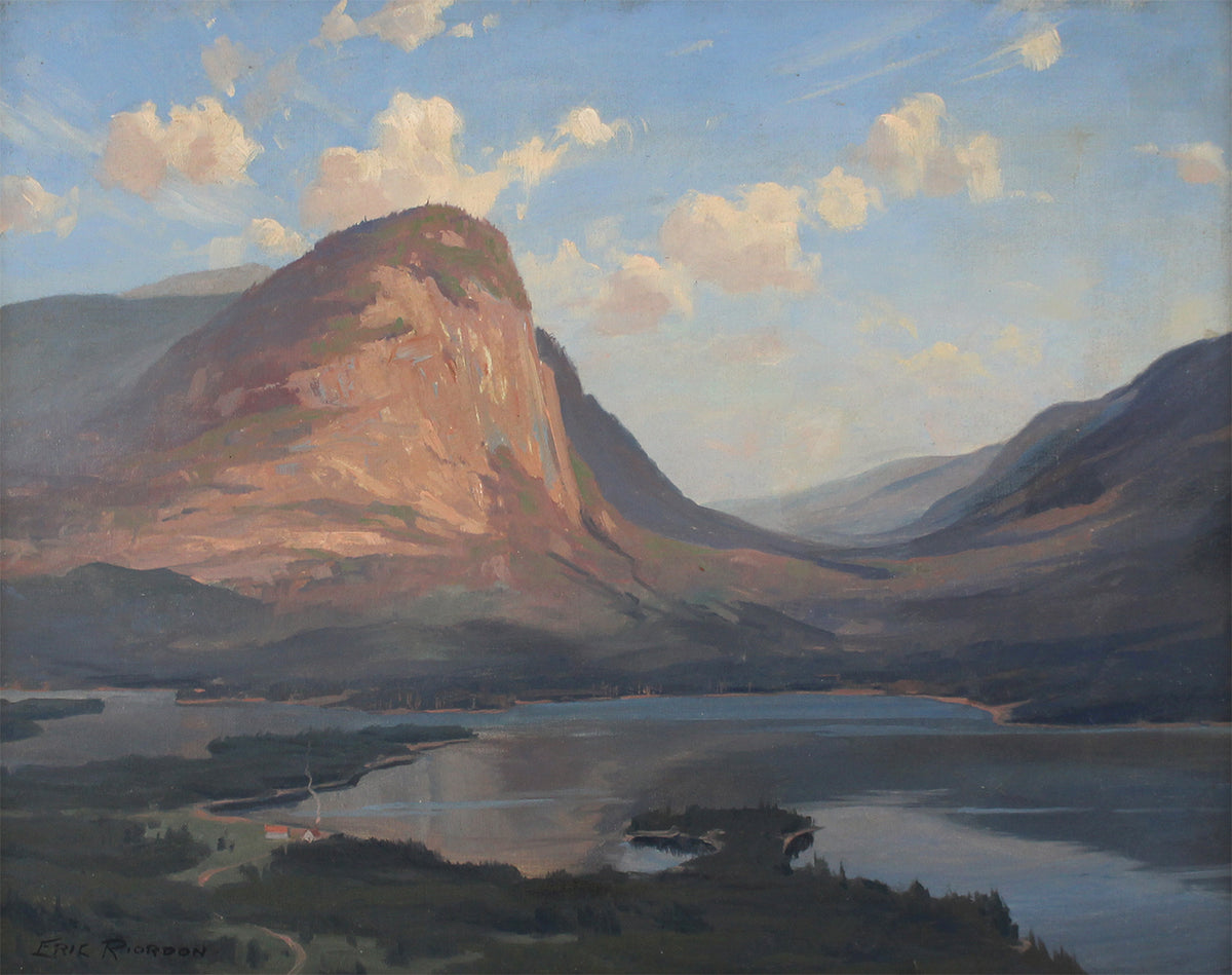 Eric Riordon (Canadian 1906-1948) 'Alberta Lakes' – Uno Langmann Gallery