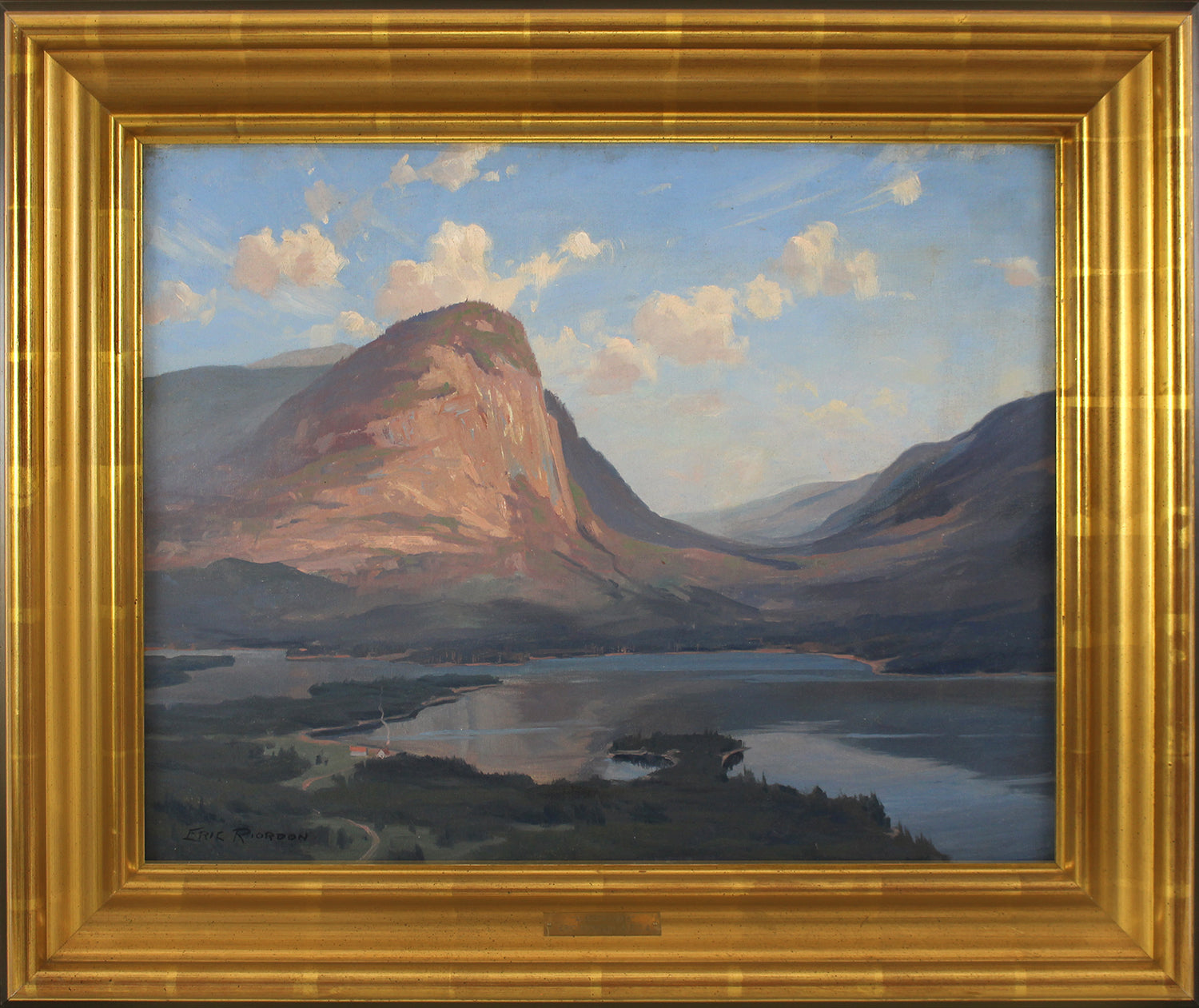 Eric Riordon (Canadian 1906-1948) 'Alberta Lakes' – Uno Langmann Gallery